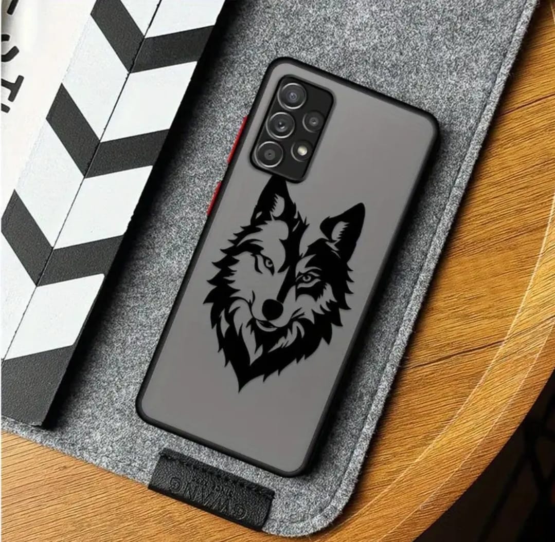 Coque de Téléphone Motif Loup pour Galaxy A22 A23 A25 A21s A24 4G A32 A33 A34 A35 A51 A52 A52s A53 A54 A55 A71 A72 A73 5G