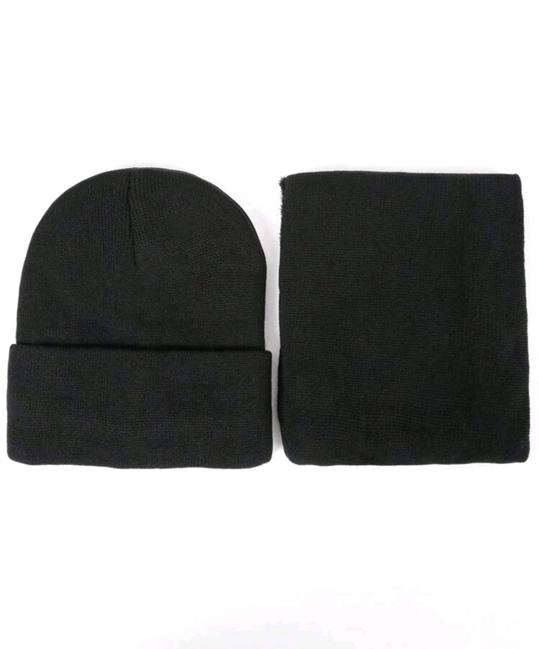 3 Pièces /set Ensemble De Chapeau, Écharpe Et Gants D'hiver Épais De Couleur unicolore Pour Hommes, Extérieur