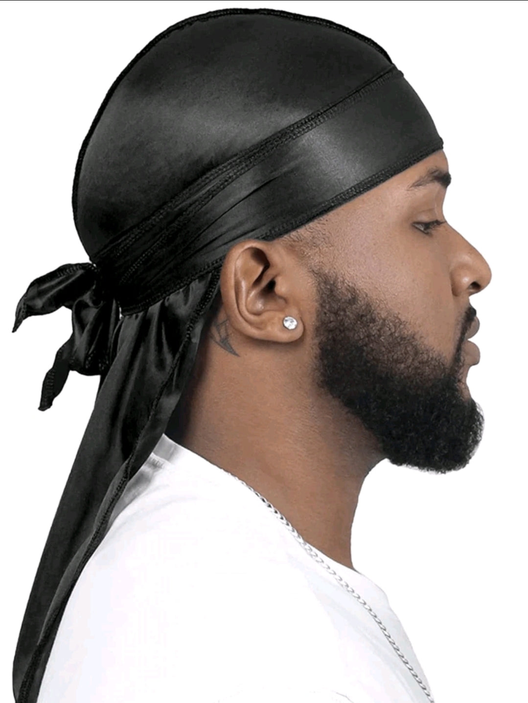 1 pièce Durag pour hommes similaire à la soie