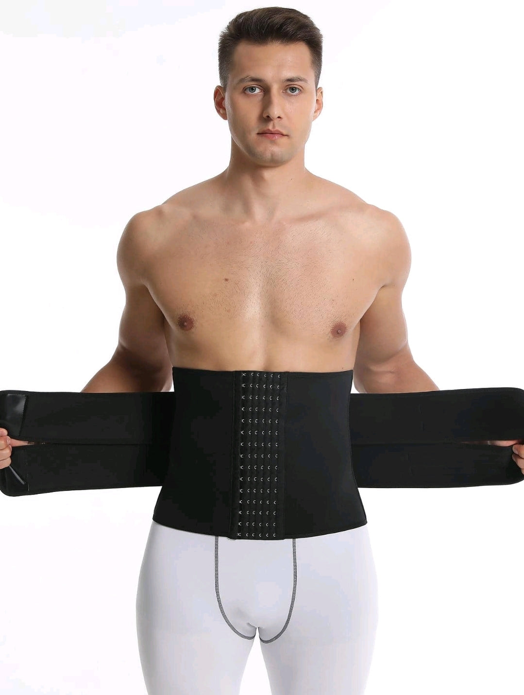 1 pièce Ceinture de taille de sport en caoutchouc synthétique