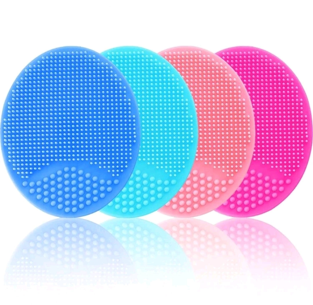 1/3/6 pièces Brosse de nettoyage en silicone avec ventouse, tampon de bross