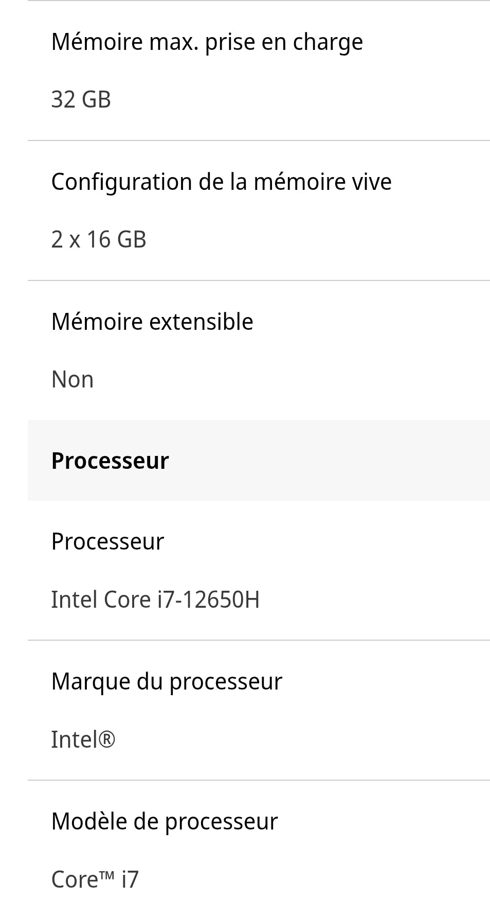 ACER PC portable Aspire 5 A515-57-71CD - 15.6 inch - Full-HD - Intel Core i7-12650H - 32 GB - 1 TB - UHD Graphics