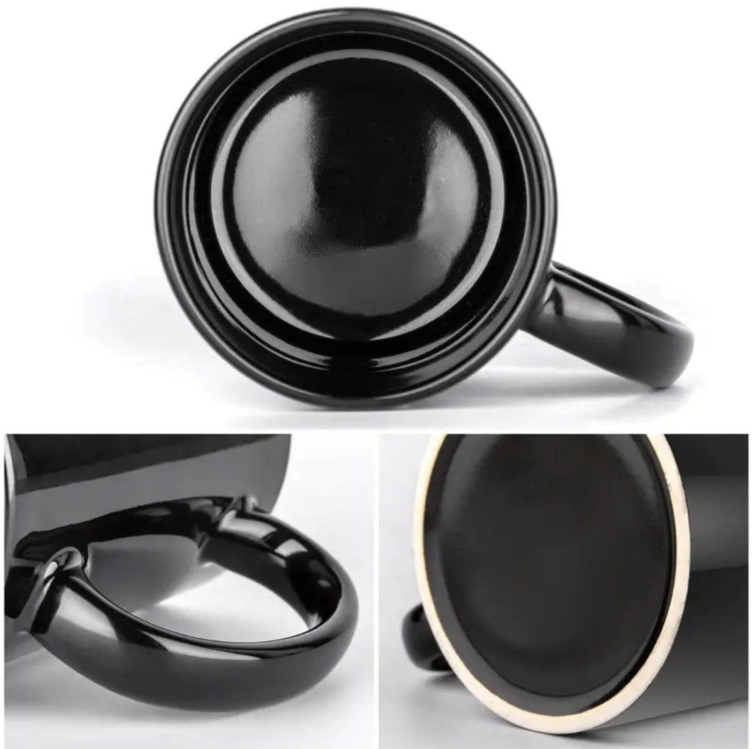 1 tasse en céramique isolée d'inspiration animée de 11 oz - Designer