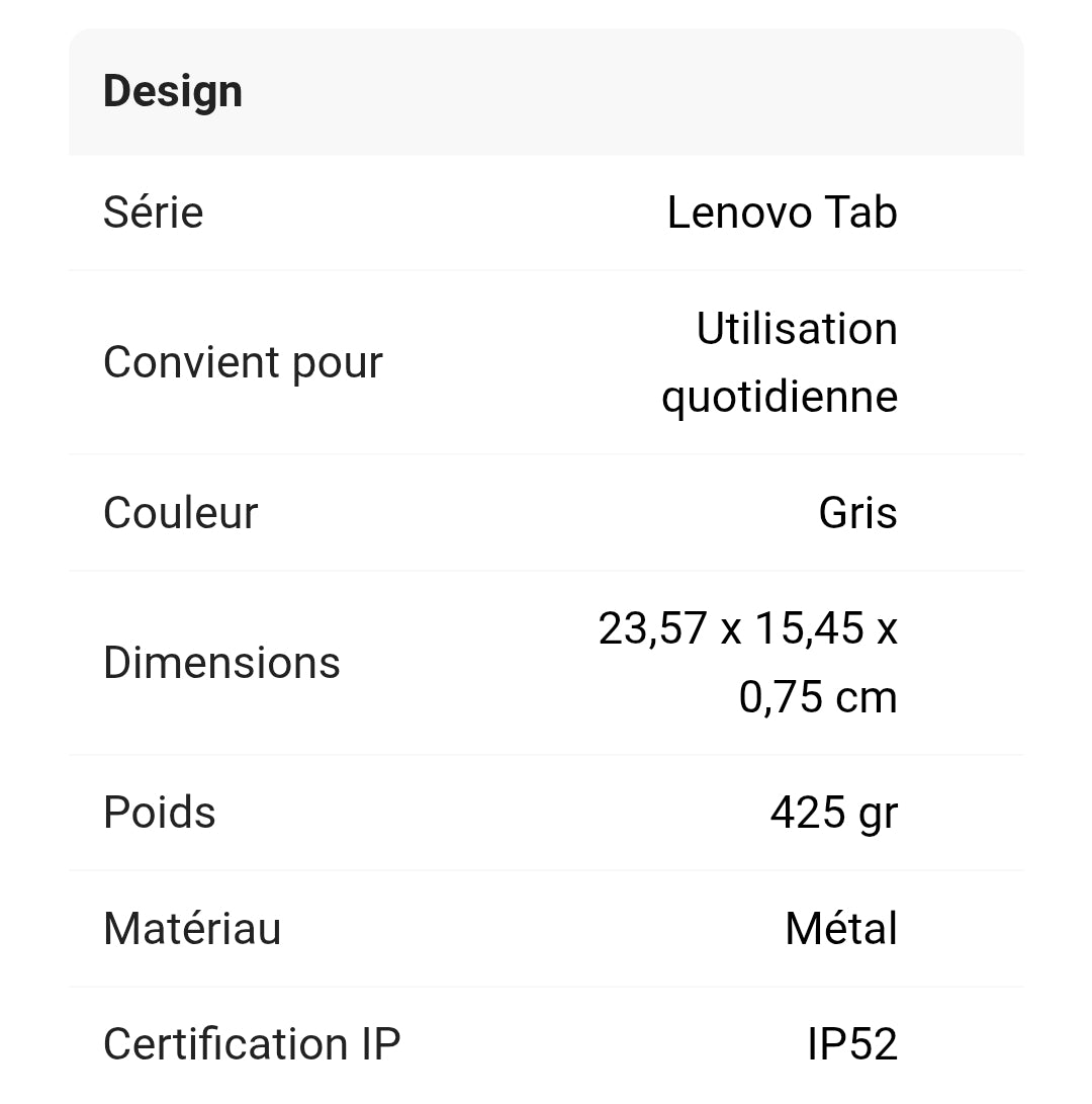 Lenovo | Tab 10,1" 4 Go/64 Go + Folio Case