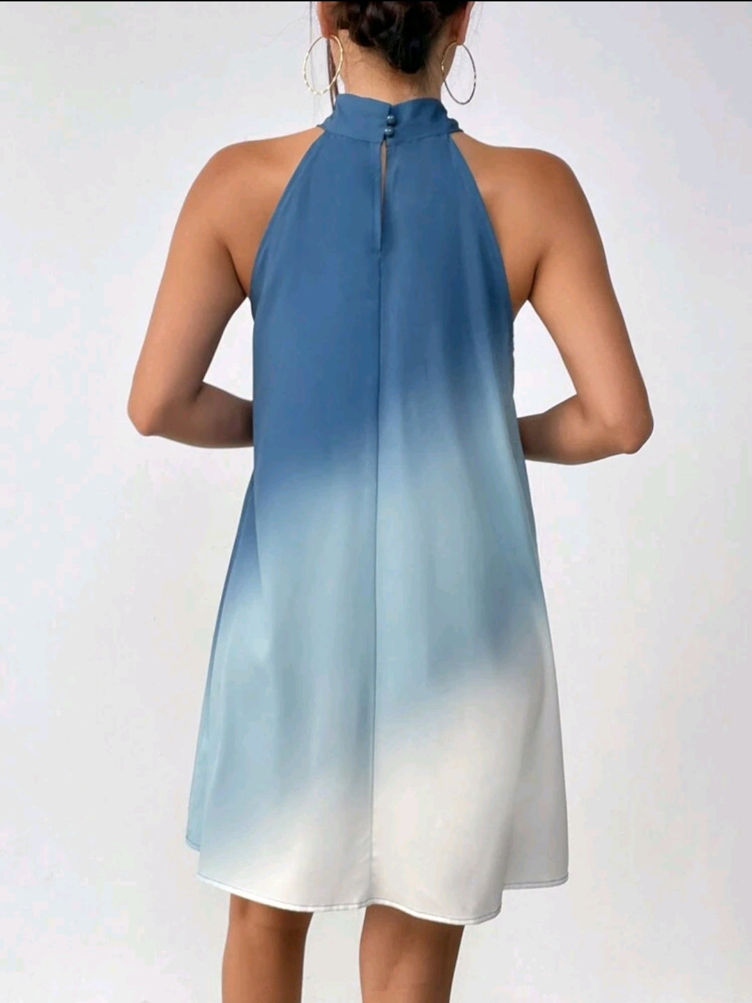 Firerie Robe Dégradée À Encolure Halter