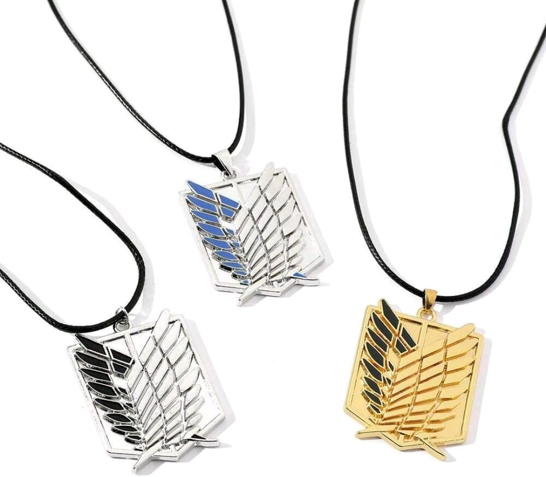 1 pièce Insigne de corps de l'Attaque des Titans, style dessin animé anime, pendentif bataillon d'exploration
