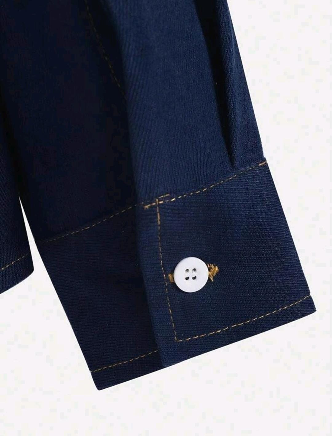 Veste casual de tous les jours, taille grande, pour hommes, avec col polo