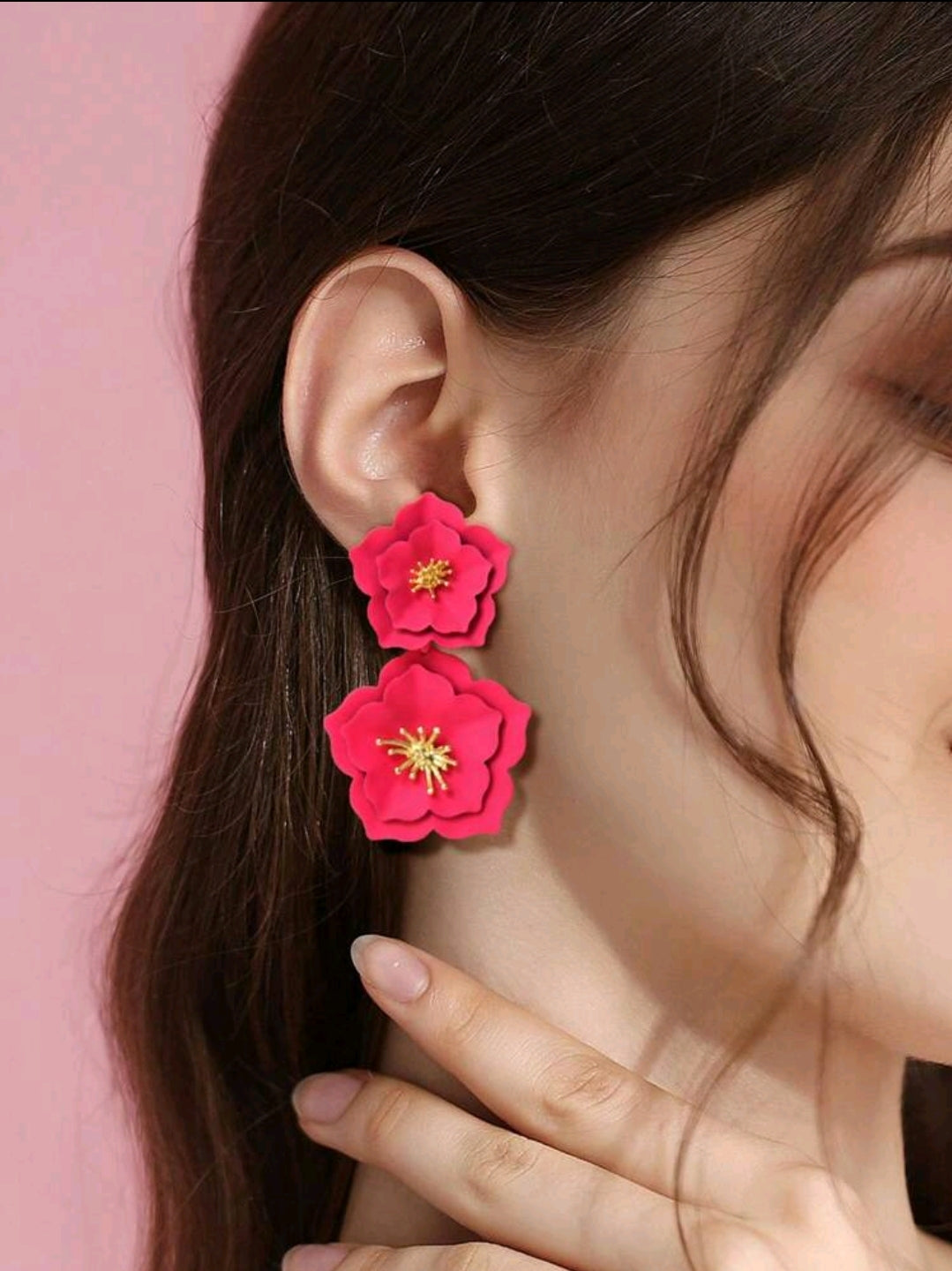 Betykuku 12 pièces Ensemble de boucles d'oreilles pendantes en métal avec fleurs de style bohème en couleurs mélangées, cadeau pour femmes et filles pour la Saint-Valentin, la fête des mères ou la fête des mères