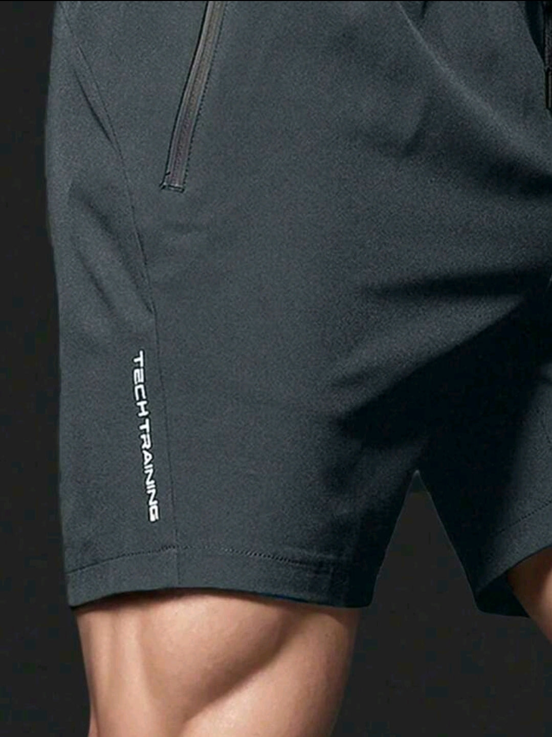 Short léger, respirant et absorbant l'humidité pour homme