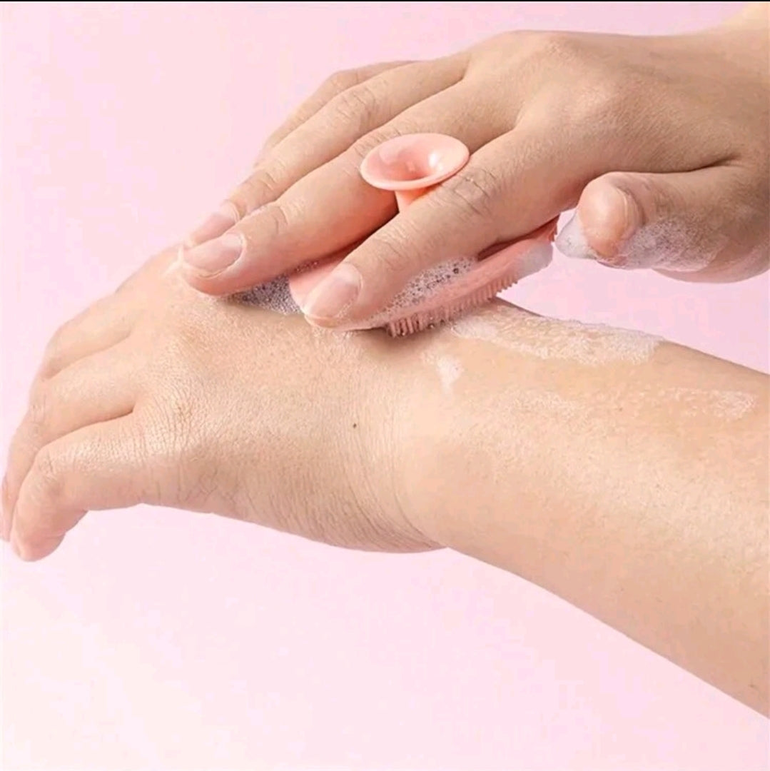 1/3/6 pièces Brosse de nettoyage en silicone avec ventouse, tampon de bross