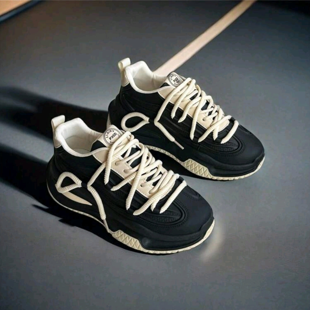 Nouvelles Baskets à semelle épaisse et Épais 2024, chaussures de sport outdoor pour hommes