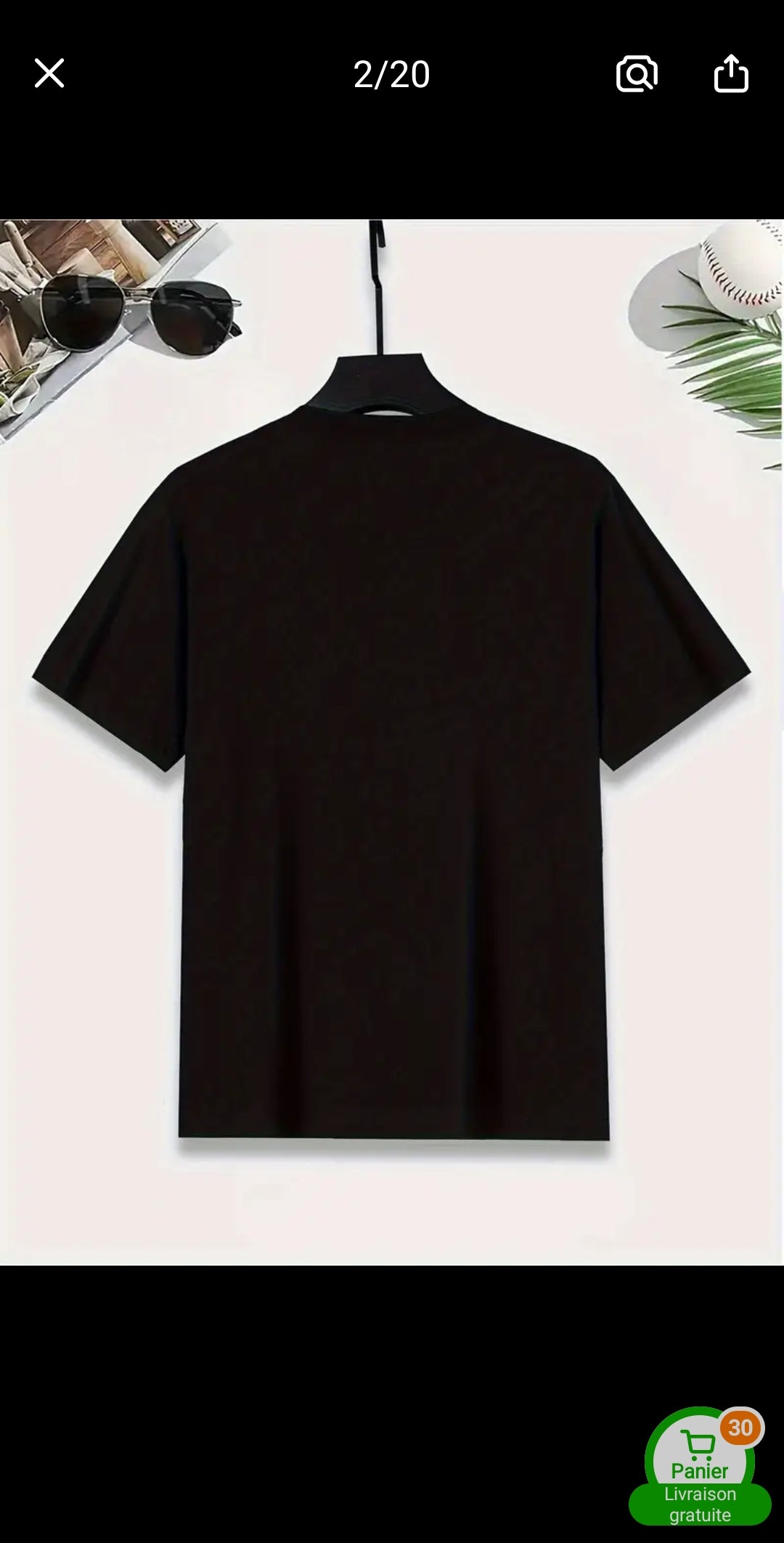 T-shirt décontracté pour homme avec imprimé anime - Coton doux, col rond, manches courtes, respirant et confortable