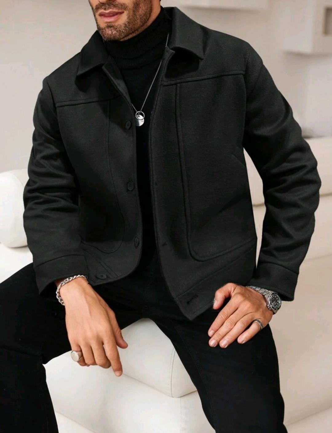 Manfinity CasualCool 1 pièce Manteau