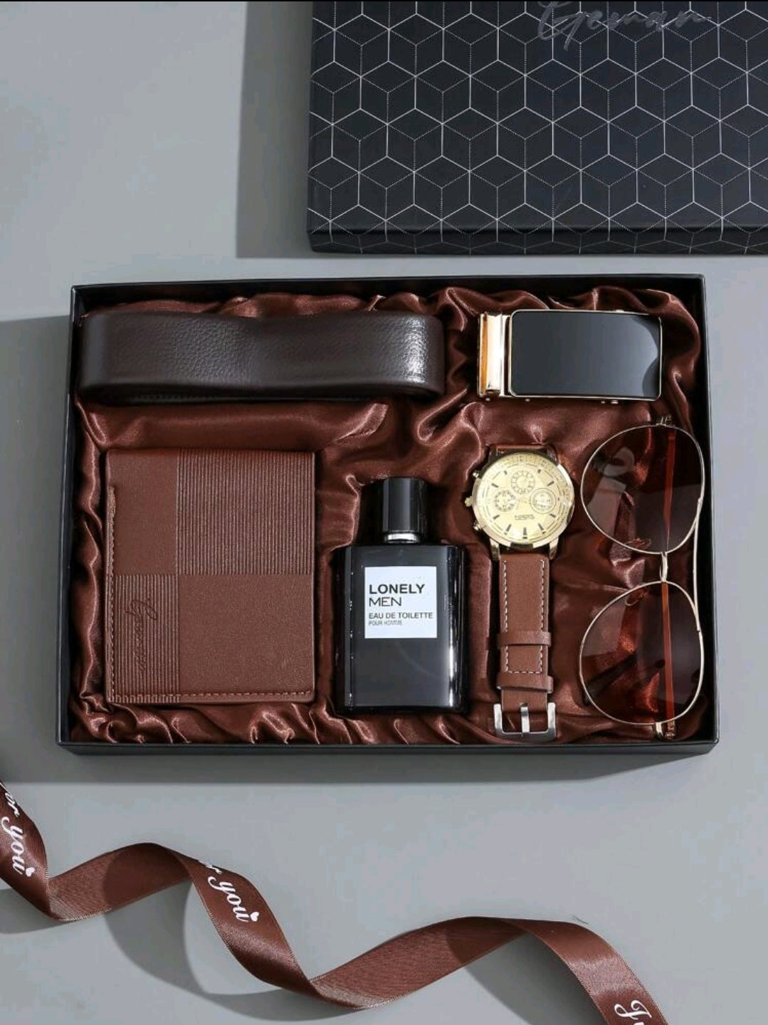 Coffret de montre pour homme, convient pour le petit ami, le mari, le père, l'enseignant, l'étudiant
