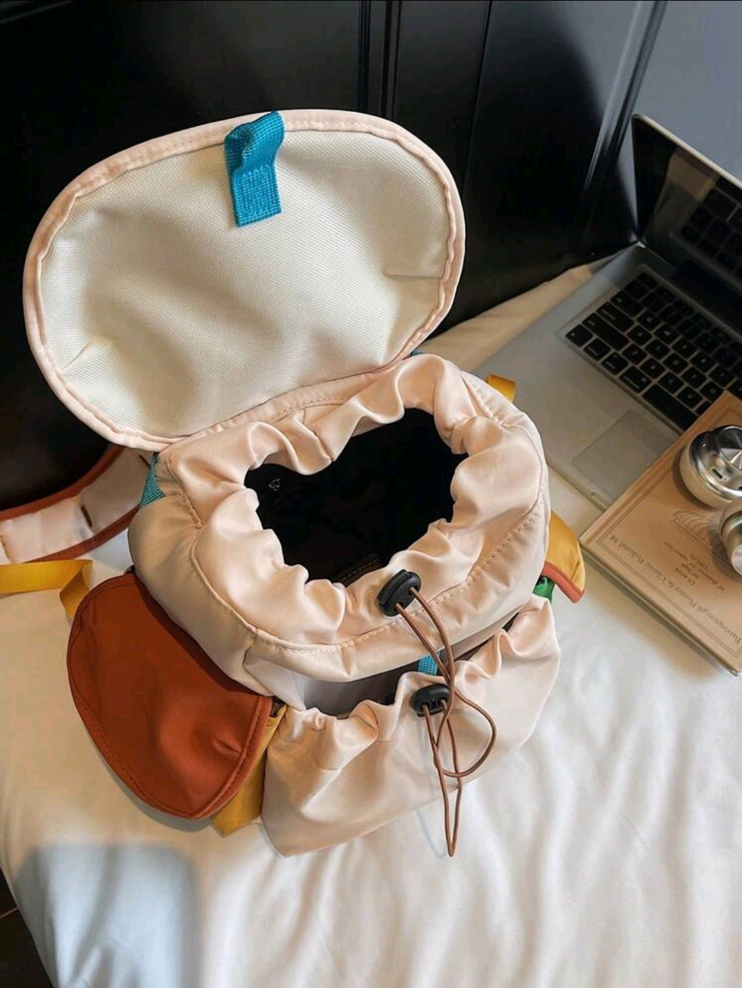 1 pièce Nouveau sac à dos multifonctionnel léger, sac de navettage casual avec grande capacité, convient aux élèves