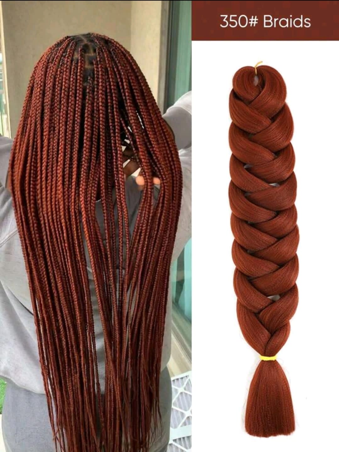 Extensions de cheveux tressés noirs pré-étirés de 40 pouces, pack de 1, cheveux synthétiques à basse température