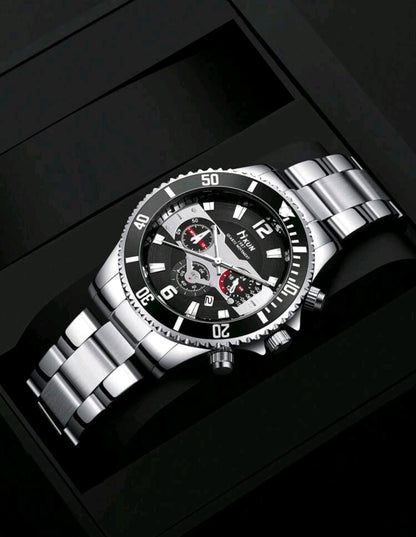 Montre homme d'affaires et de sport 3 pièces