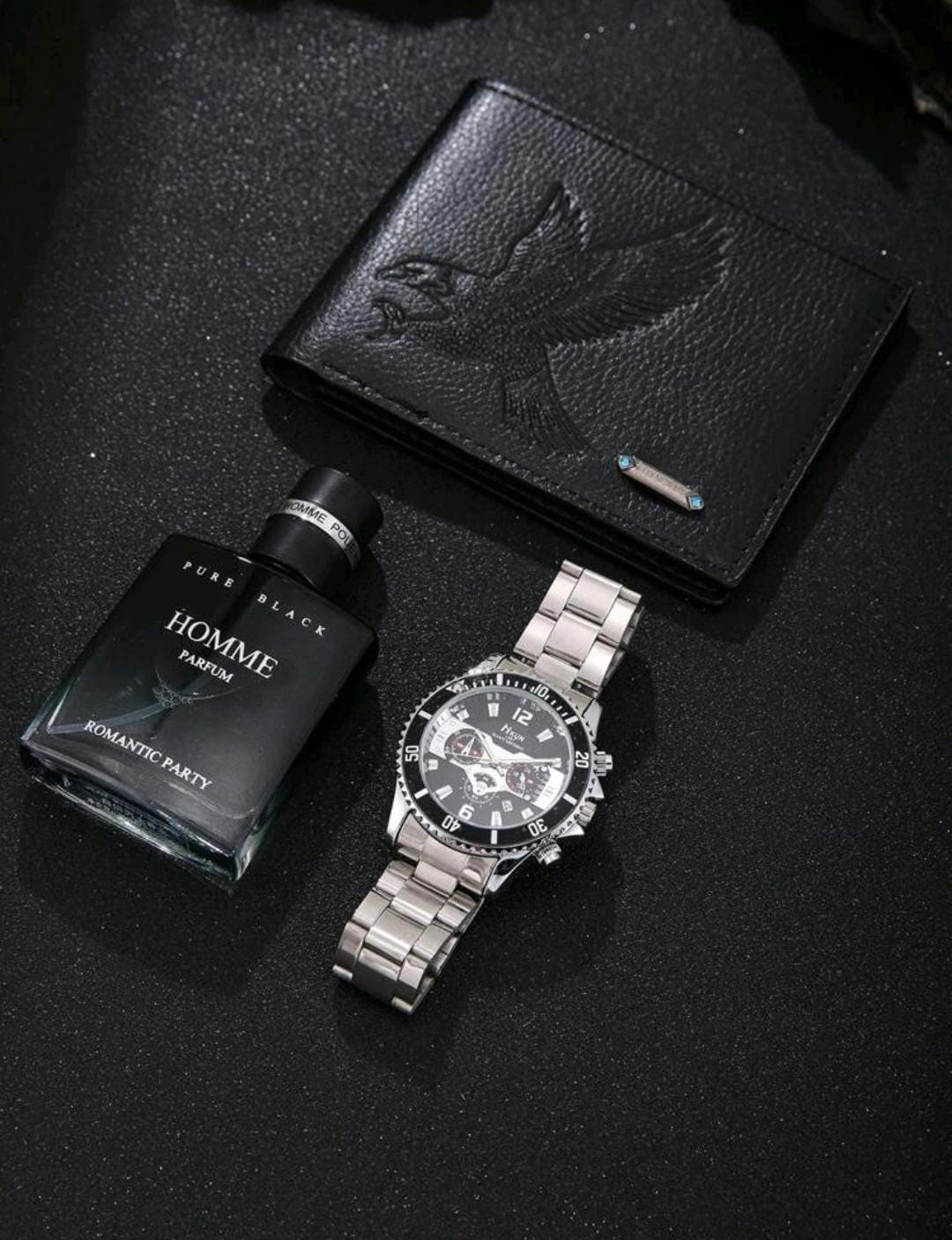 Montre homme d'affaires et de sport 3 pièces