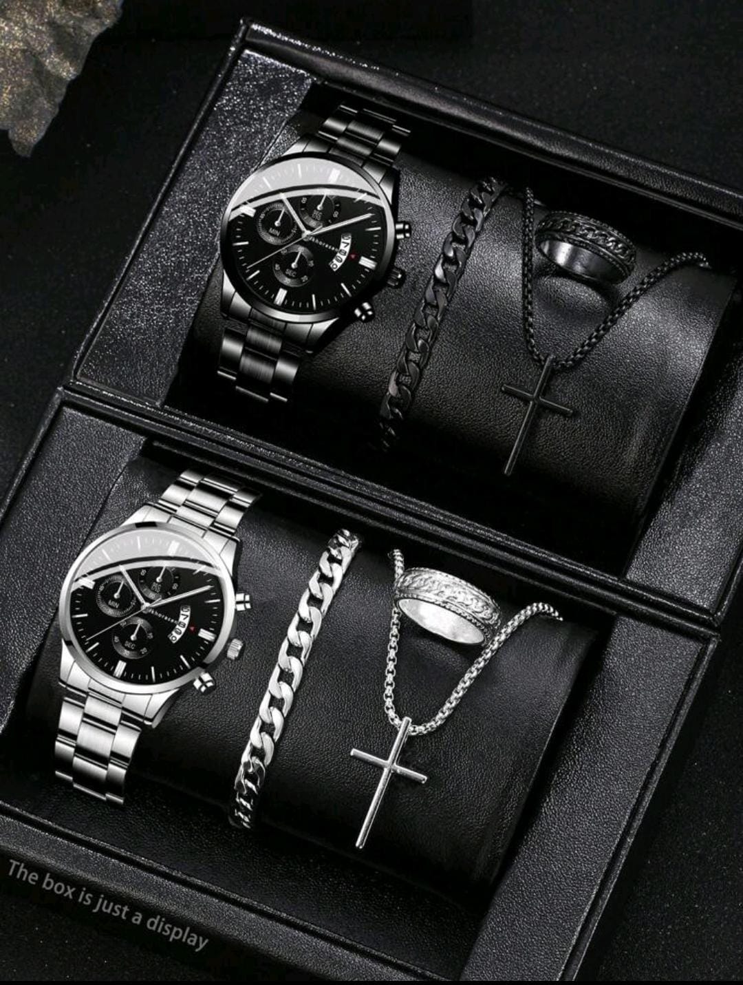 Montre à quartz homme mode nouvelle sangle en alliage 3 couleurs