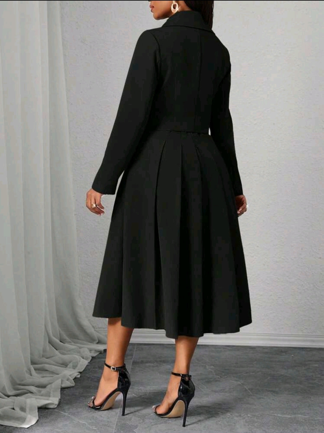 Fleurora Manteaux en fausse fourrure professionnels grande taille à manche longue