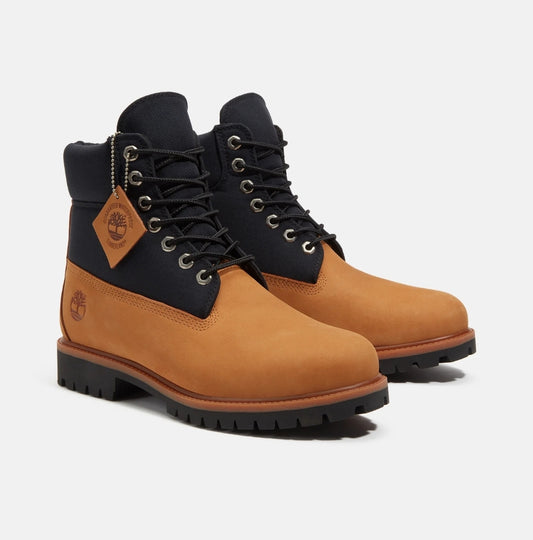 Timberland Bottes de neige - wheat nubuck w black