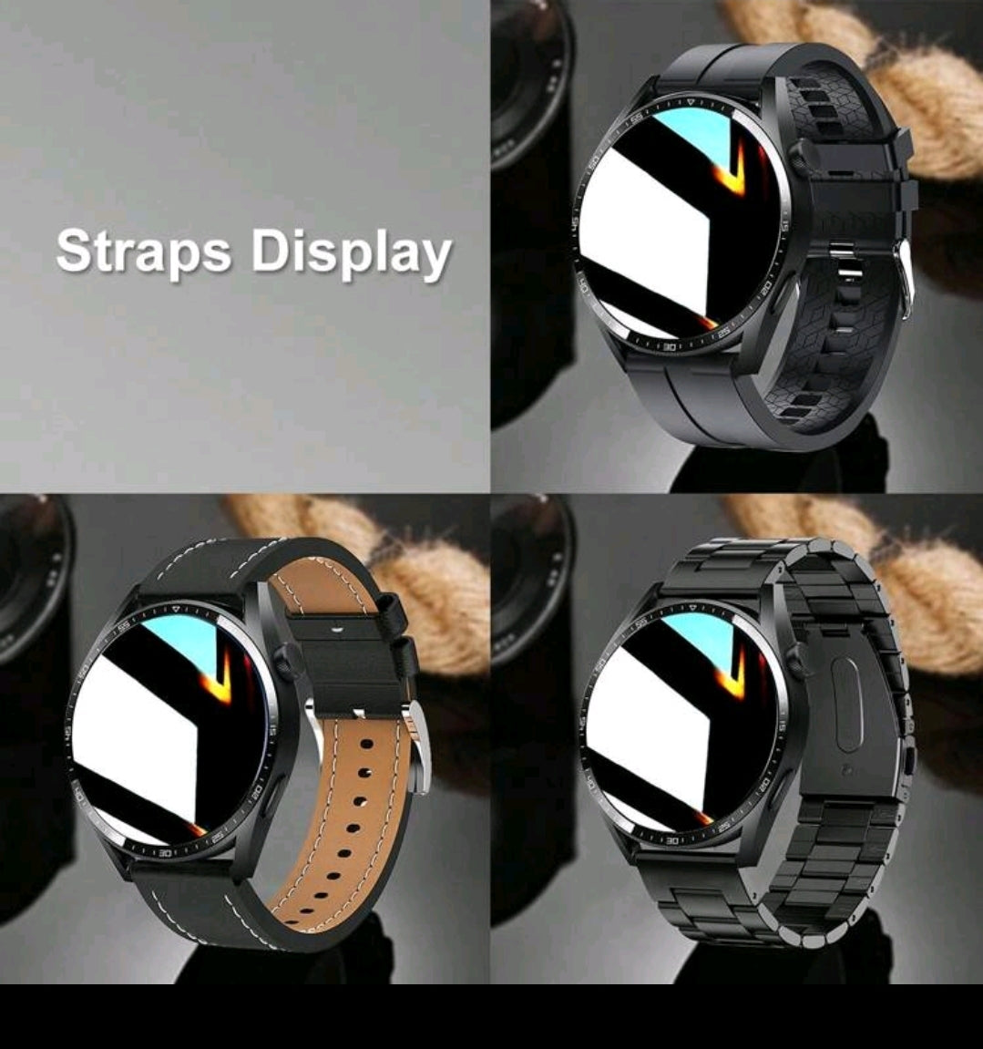 1 pièce Montre connectée intelligente tactile intégrale unisexe avec appel