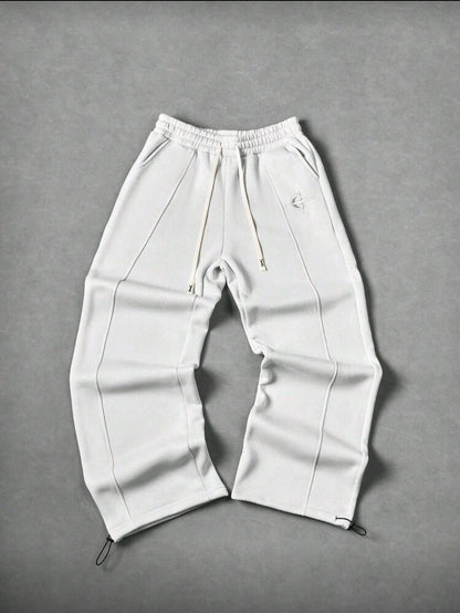 Manfinity Hypemode Pantalon de survêtement style casual de rue pour jeunes hommes avec badge brodé