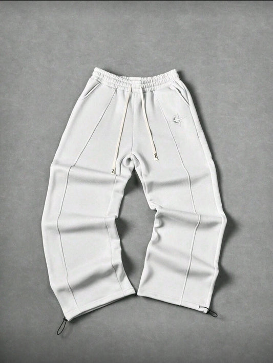 Manfinity Hypemode Pantalon de survêtement style casual de rue pour jeunes hommes avec badge brodé