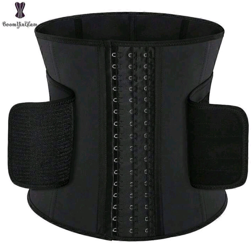 Ceinture élastique autocollante en latex, corset d'entraînement
