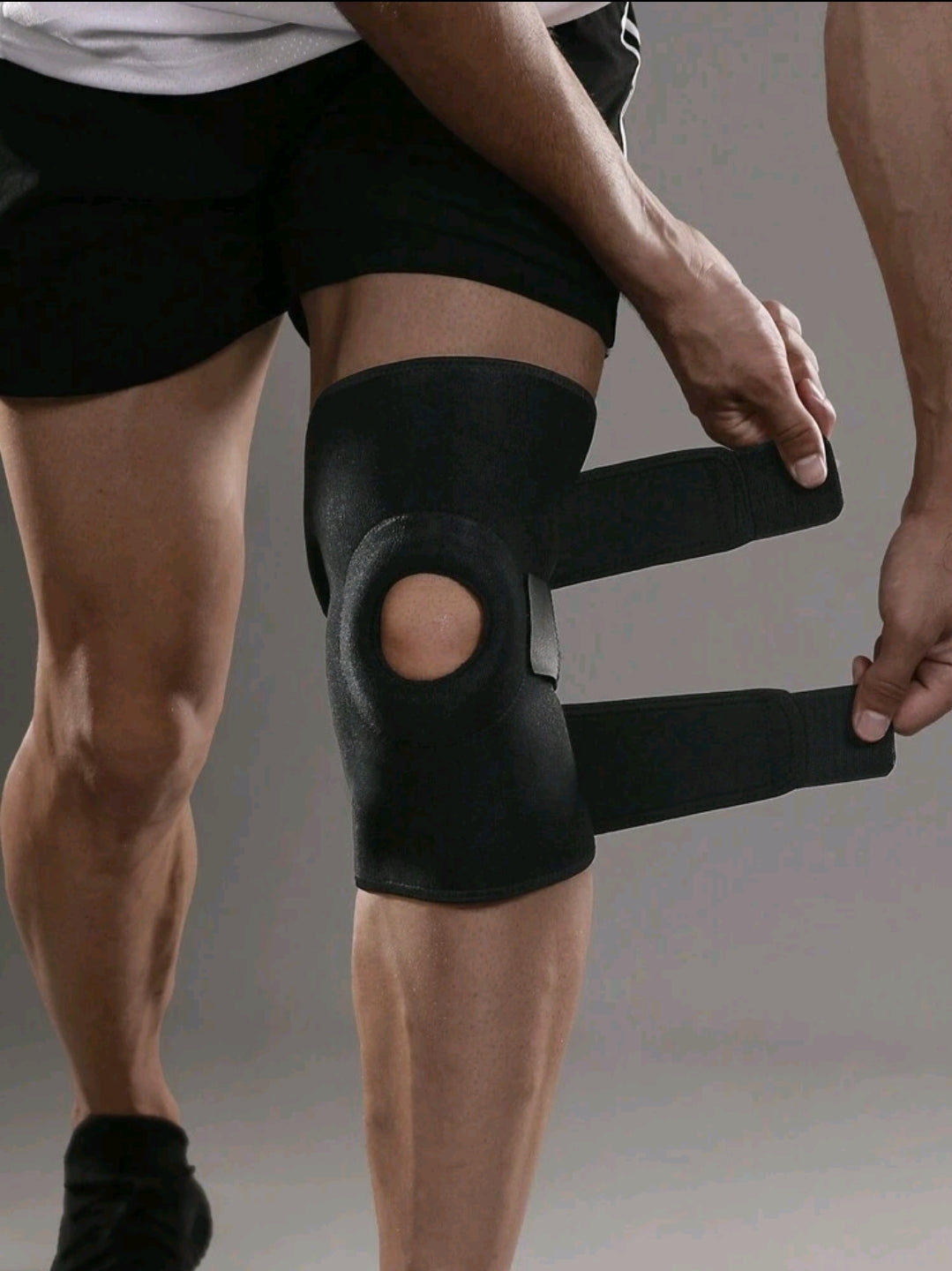 JINGBA SUPPORT 1 Pièce Support De Genou Respirable Réglable Protection