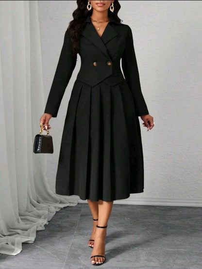 Fleurora Manteaux en fausse fourrure professionnels grande taille à manche longue