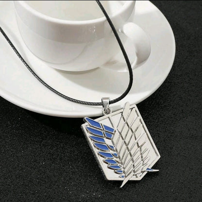 1 pièce Insigne de corps de l'Attaque des Titans, style dessin animé anime, pendentif bataillon d'exploration