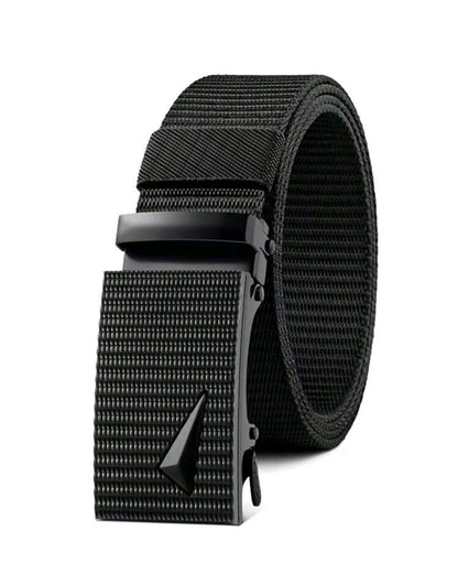 Ceinture tactique unisexe pour sports de plein air, loisirs, ceinture tissée en canevas et en nylon