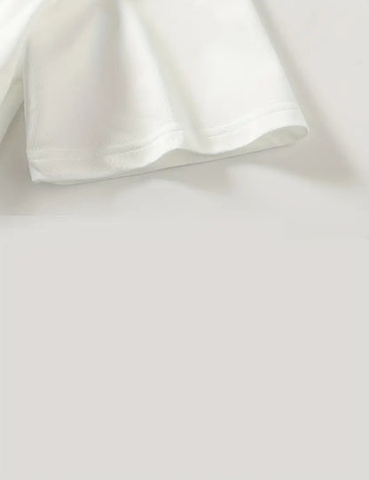 T-shirt Décontracté  Graphique Audacieux au Dos - Crâne Élégant & Motif BAN KAI MIHZUMA