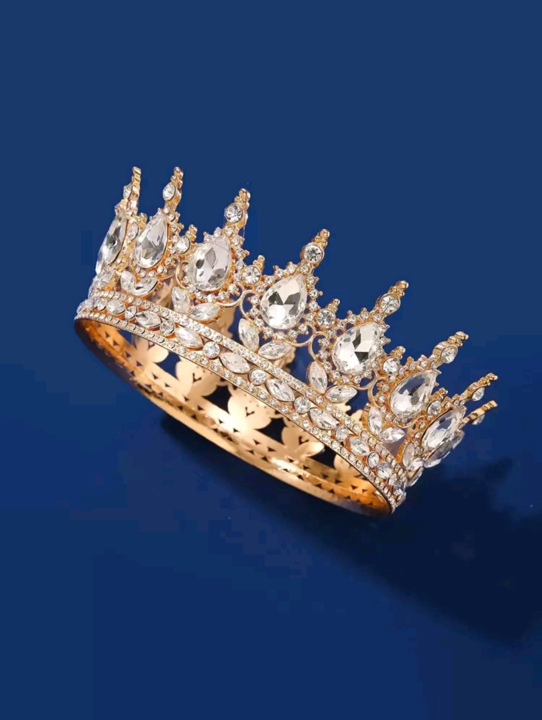 1 pièce Diadème de robe de mariée européen, populaire en Europe et en Amérique, cadeau d'anniversaire