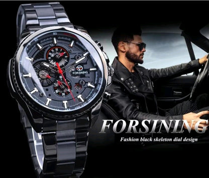 FORSINING Montre automatique pour hommes de la marque de luxe