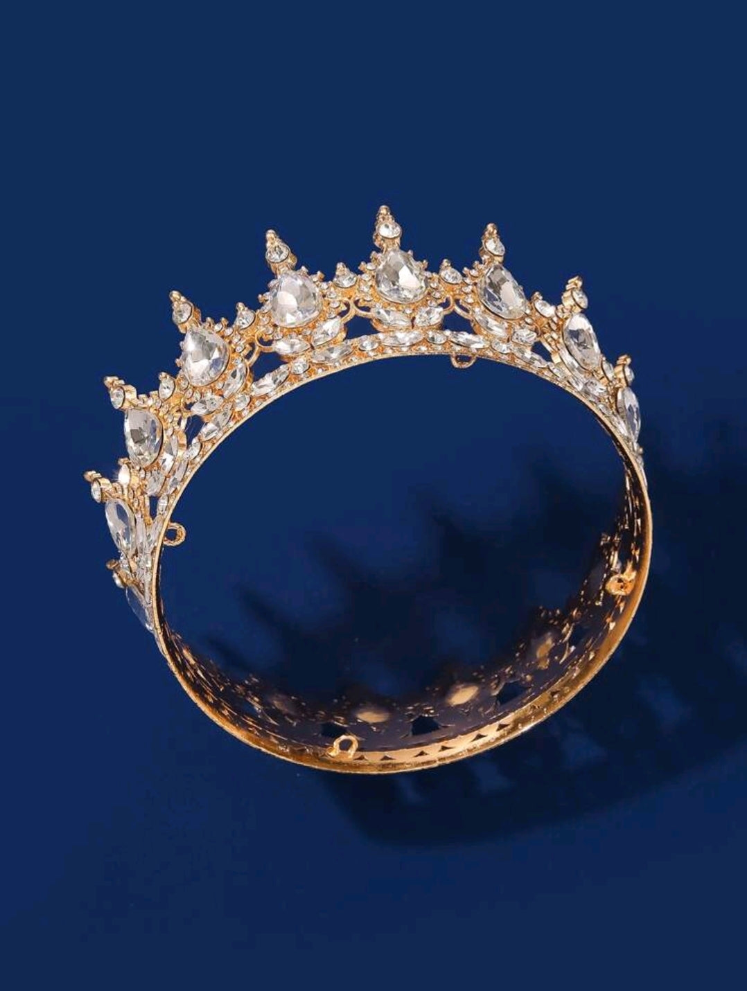 1 pièce Diadème de robe de mariée européen, populaire en Europe et en Amérique, cadeau d'anniversaire