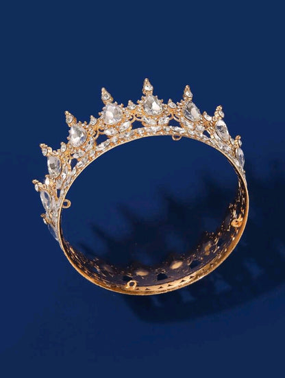 1 pièce Diadème de robe de mariée européen, populaire en Europe et en Amérique, cadeau d'anniversaire