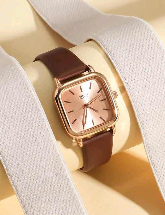 1 pièce Montre à quartz avec bracelet