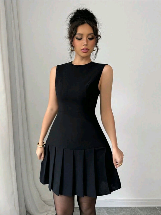 Slaydiva Robe décontractée en tissu texturé avec  pour femmes