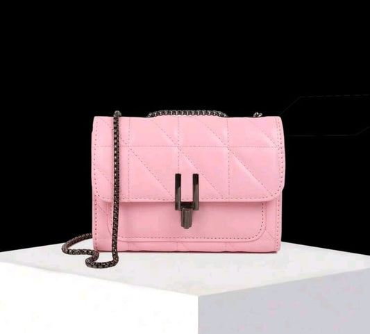 Dedoo Élégant sac à bandoulière pour femme avec chaîne, sac à bandoulière en PU matelassé
