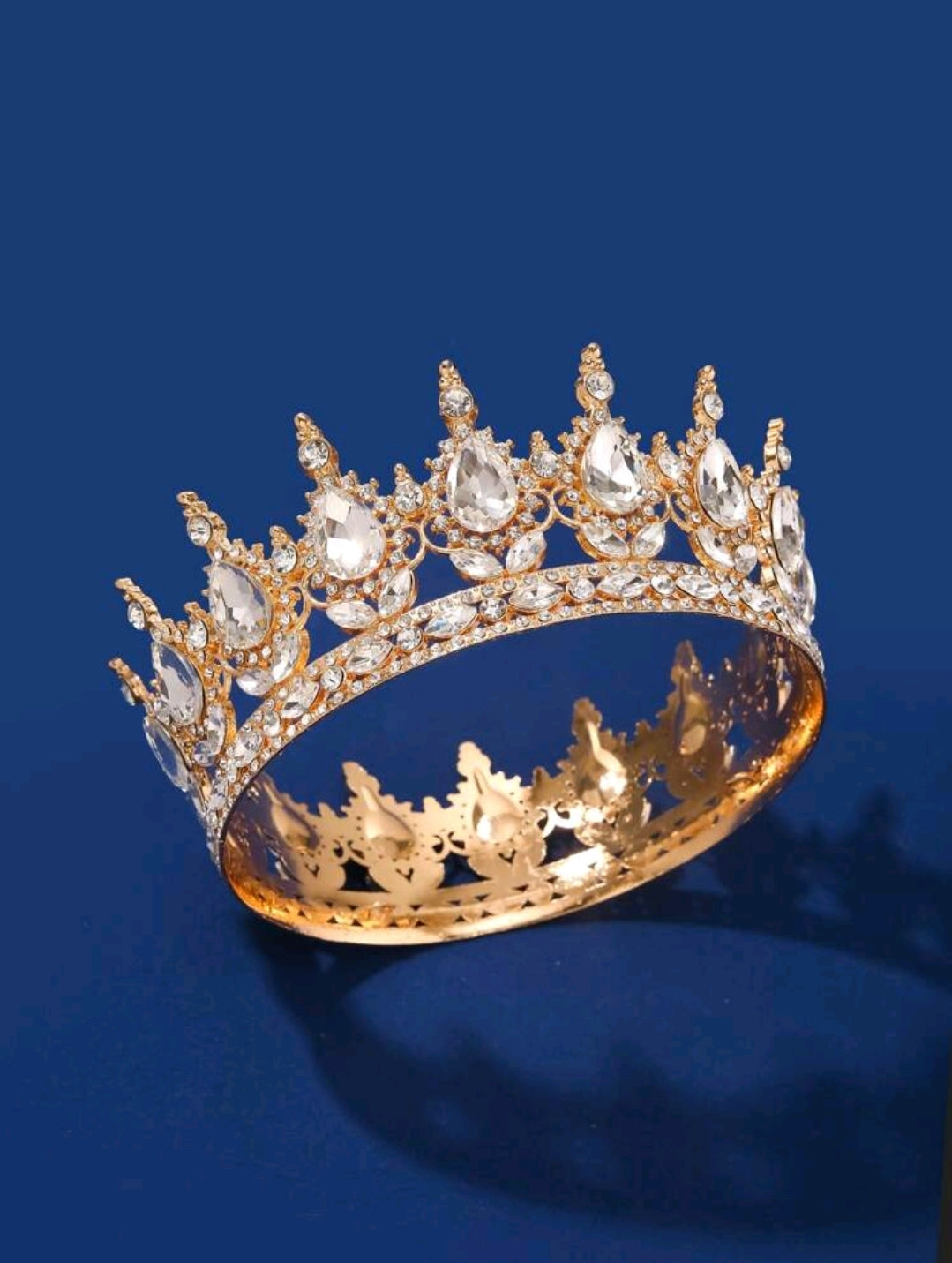 1 pièce Diadème de robe de mariée européen, populaire en Europe et en Amérique, cadeau d'anniversaire