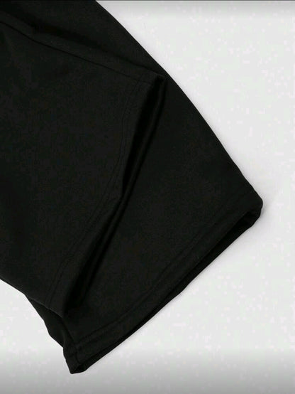 Pantalon de survêtement droit de couleur unie, coupe ample, unisexe, style de rue décontracté, confortable, convenant à toutes les saisons