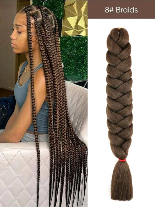Extensions de cheveux tressés noirs pré-étirés de 40 pouces, pack de 1, cheveux synthétiques à basse température, extensions de cheveux tressés en fibres synthétiques professionnelles, tresses multicolores pour femmes, cosplay, port de tresses, texture so