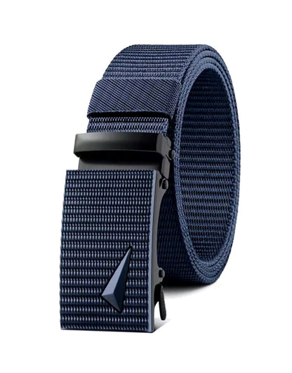 Ceinture tactique unisexe pour sports de plein air, loisirs, ceinture tissée en canevas et en nylon