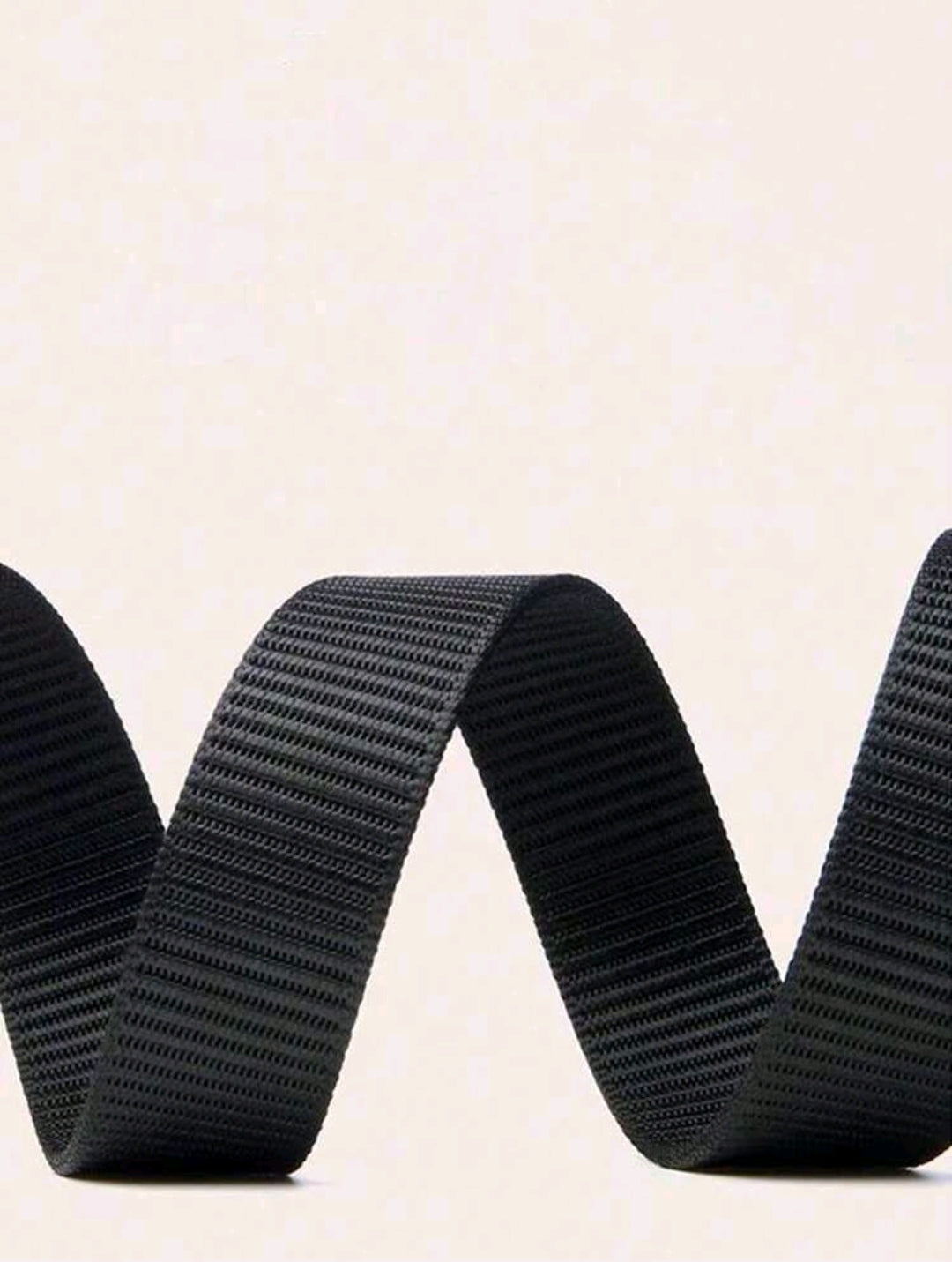 Ceinture à cliquet en nylon pour homme, ceinture mode homme en tissu nylon