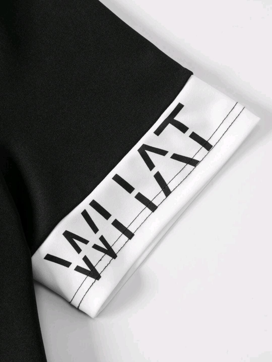 Manfinity Homme 2 pièces/set Top à manches courtes décontracté et shorts, mode minimaliste pour un port quotidien