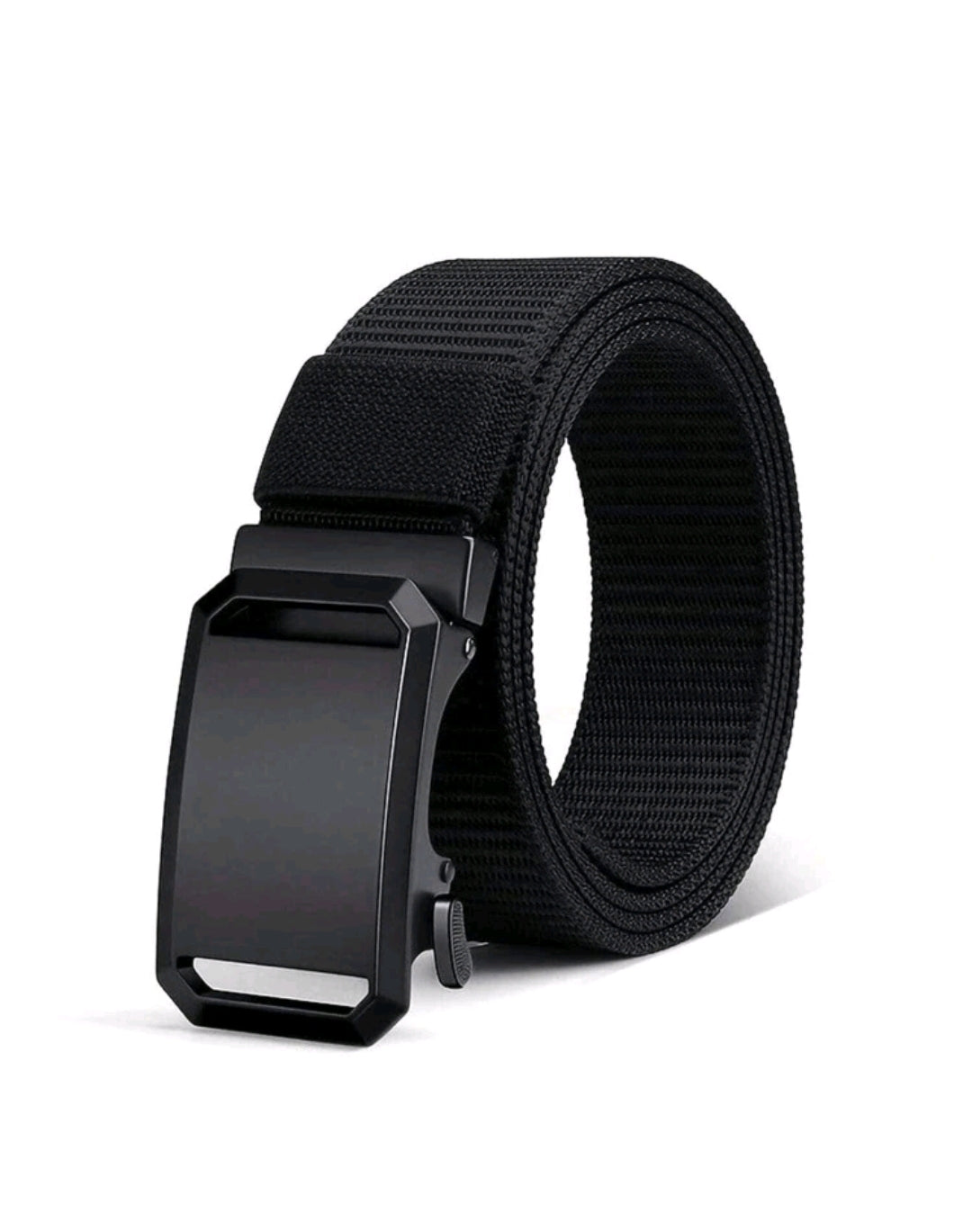 Ceinture à cliquet en nylon pour homme, ceinture mode homme en tissu nylon