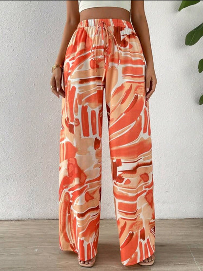 Holidaya Pantalon Ample Imprimé