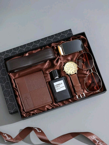Coffret de montre pour homme, convient pour le petit ami, le mari, le père, l'enseignant, l'étudiant